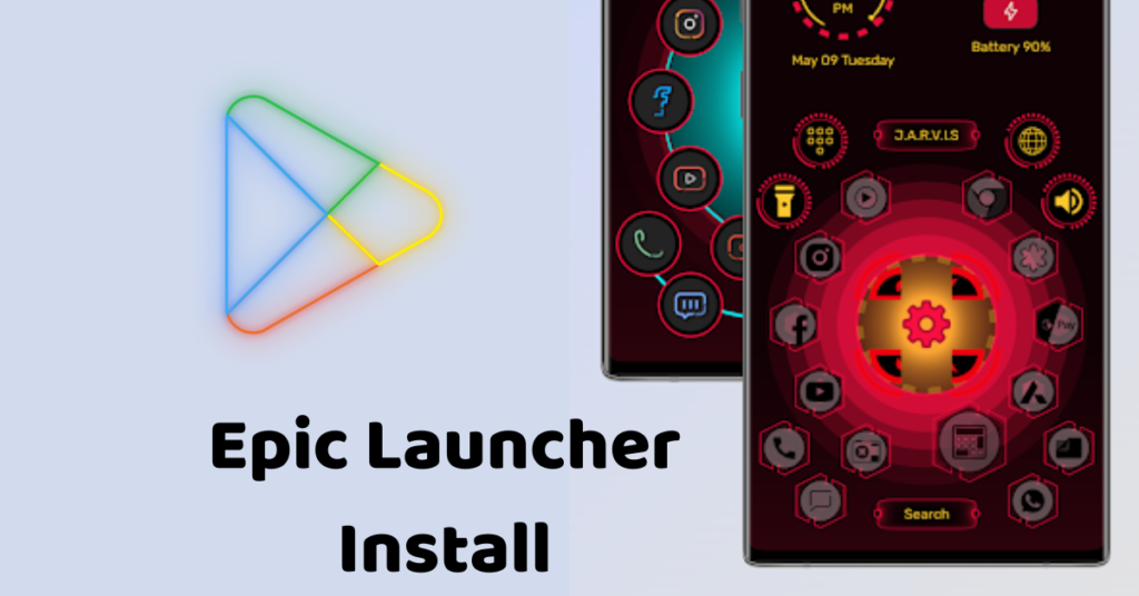 THE BEST EPIC LAUNCHER APPLICATION JARVIS SCIFI