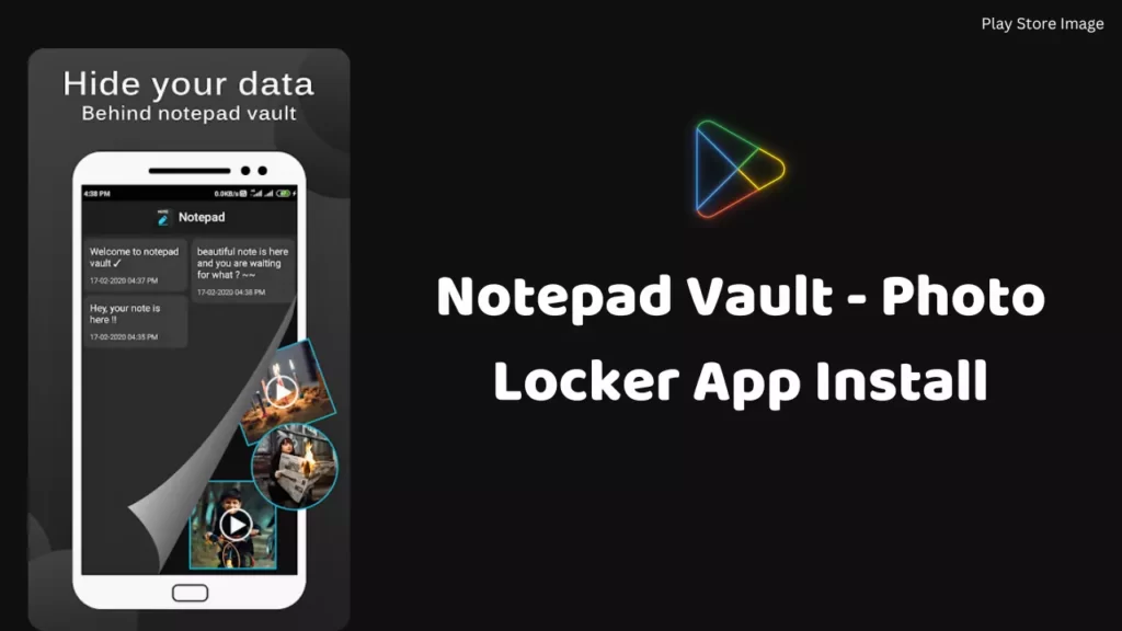 Secret Notepad App