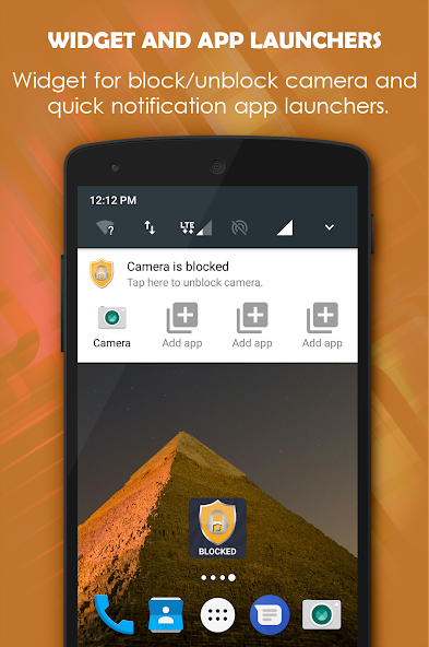Camera Blocker App