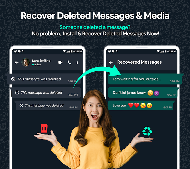 Paly Store Deleted Messages Recover App Download