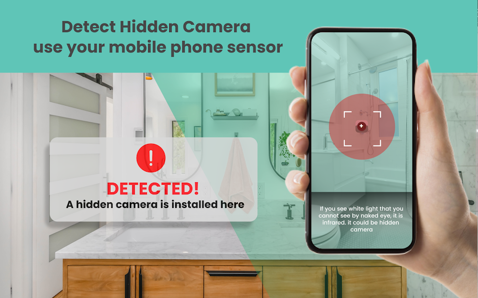 Empower discreet surveillance, parental monitoring, security, and creative projects with our revolutionary hidden camera detector app. Safeguard privacy and gather evidence ethically. Ensure safety, monitor wildlife, and innovate filmmaking