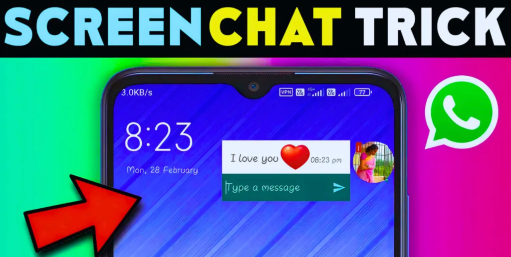 SCREEN CHAT PLAY STORE DIRECT CHAT APP (CHATHEADSBUBBLES)