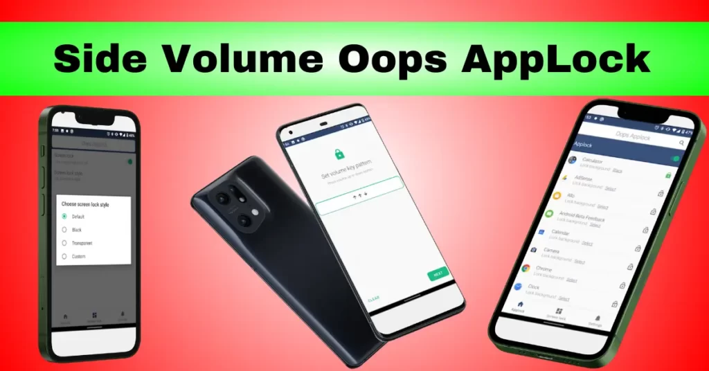 Side Volume Oops AppLock On Play Store