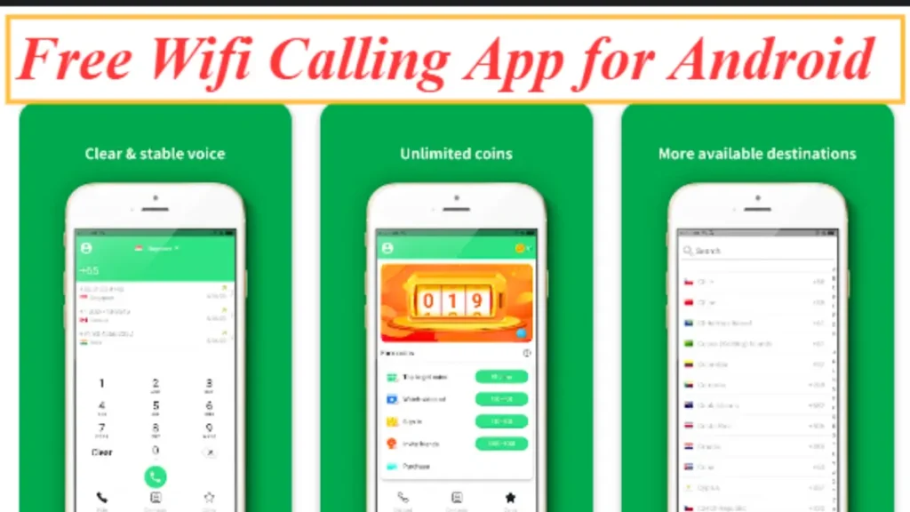 Free Wifi Calling App for Android