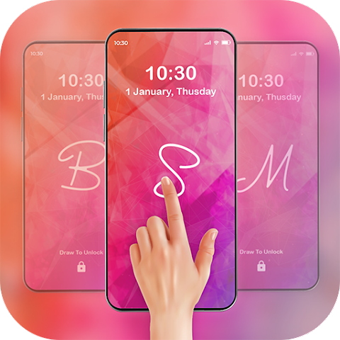 Signature screen locker for android