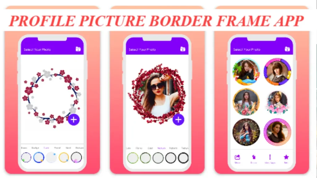 WhatsApp DP Picture Border Frame