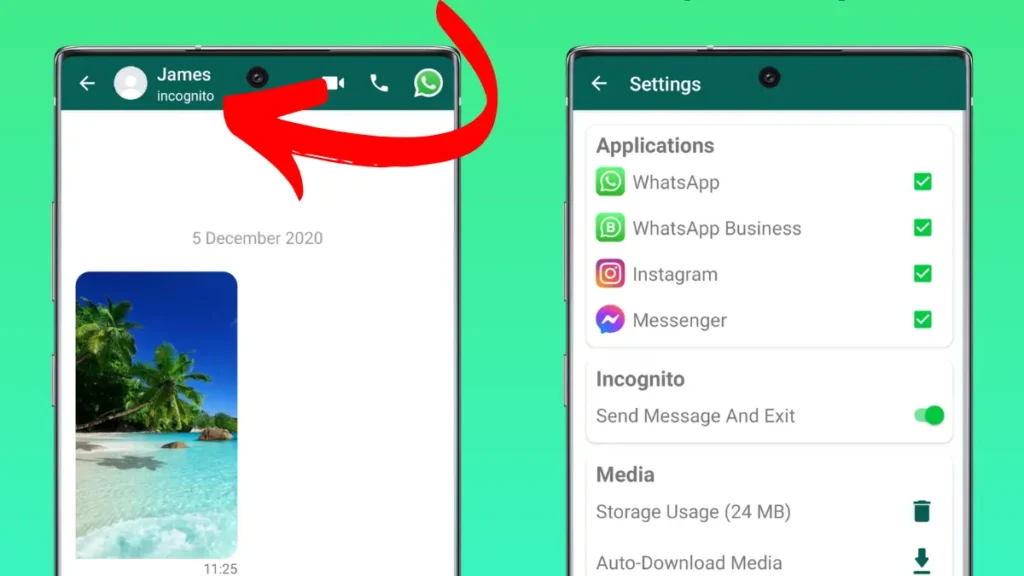 Read WhatsApp Incognito & Recover Deleted Messages