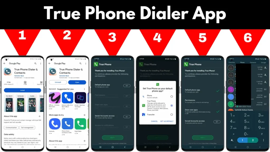True Phone Dialer App