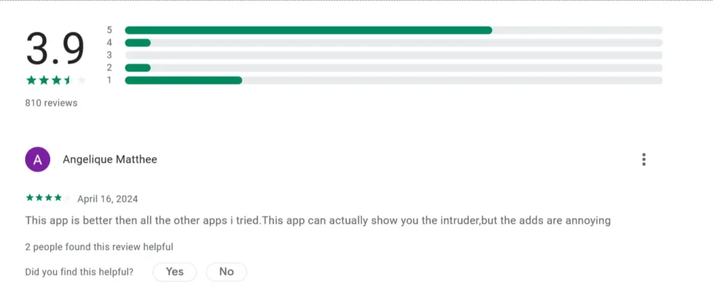 WTMP App review screenshot