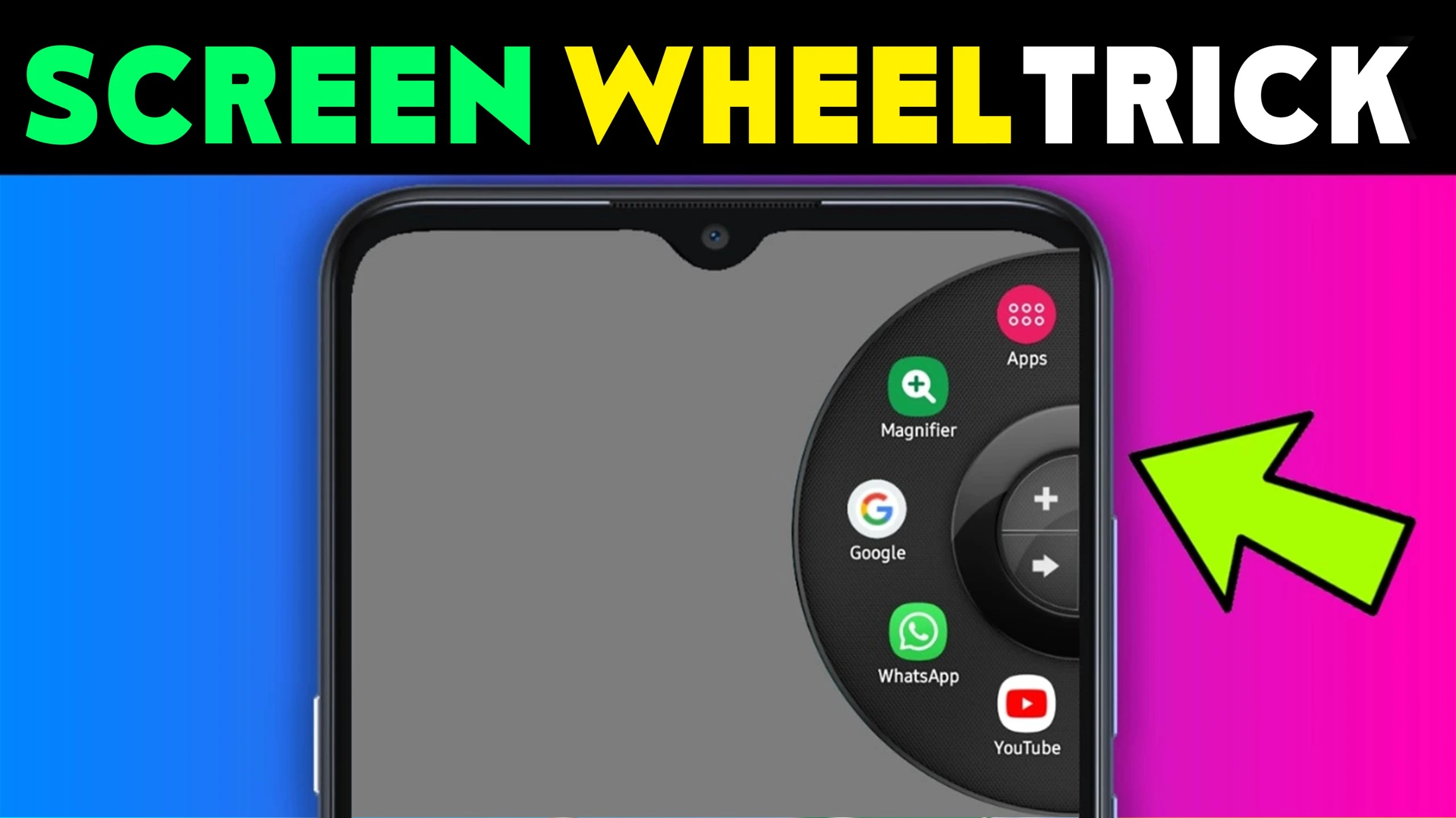 The Screen Wheel Launcher You Can't Live Without!