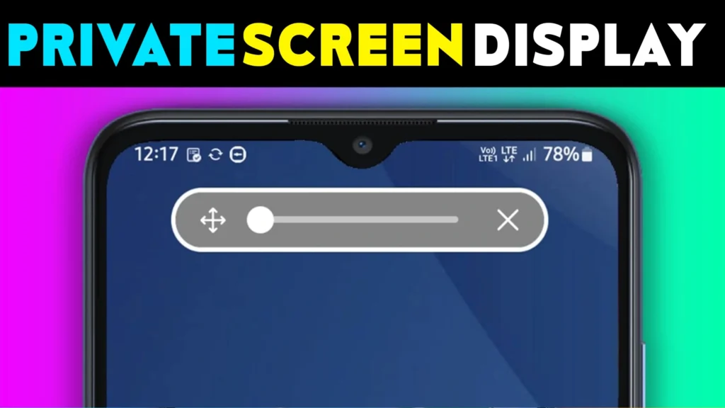 Android Fake Screen App